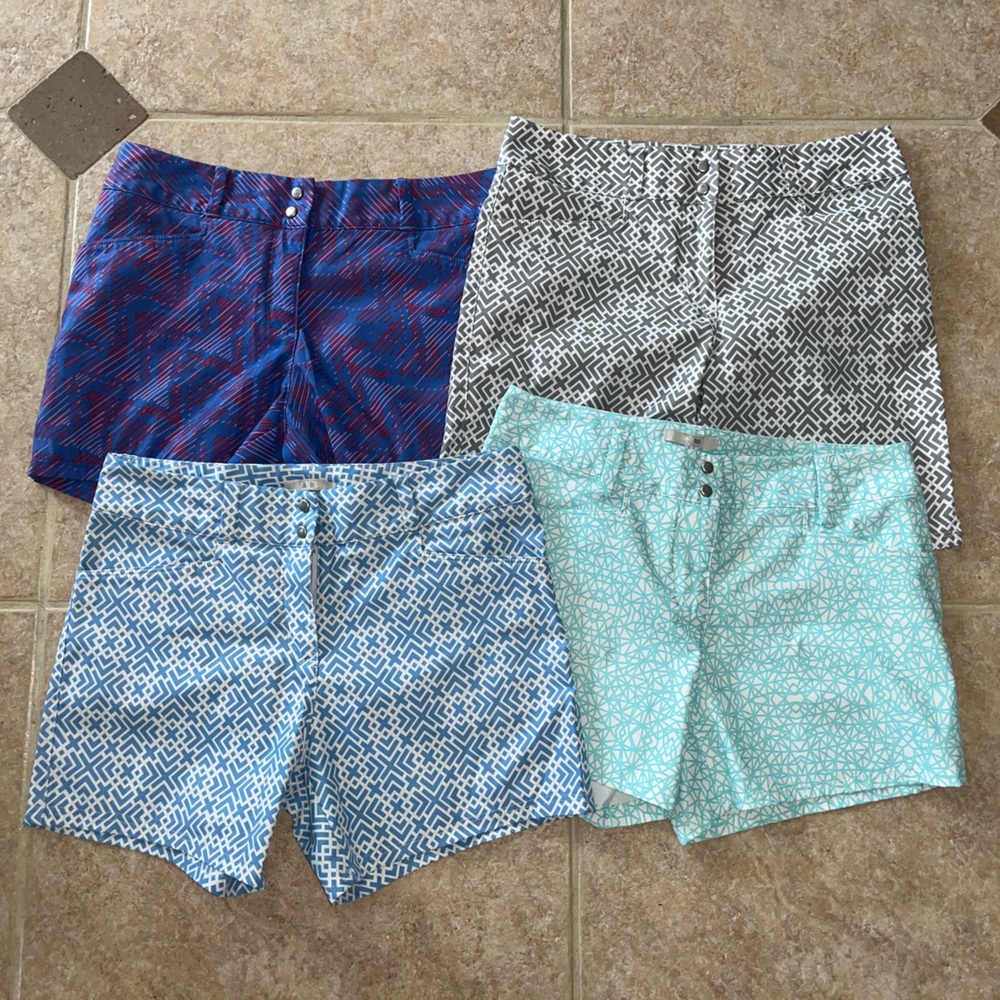 BUNDLE OR BUY SEPARATE! Adidas Blue and Purple Athletic Shorts